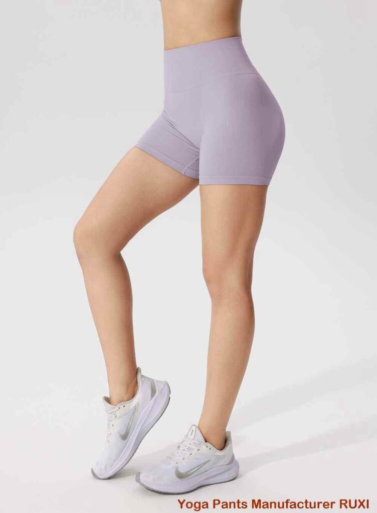Träningsshorts med hög midja Bekväma Snygg Ruxi se2615