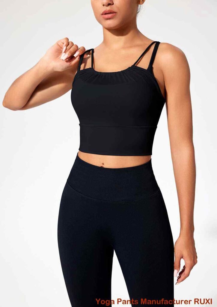 Grå Flare Leggings Snygg Bekväm passform Ruxi se73