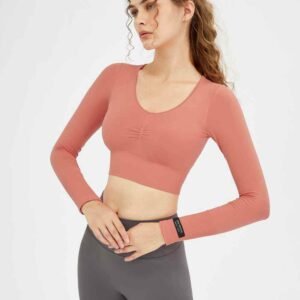 V hals yogatopp Snyggt bekvämt Activewear Ruxi se873