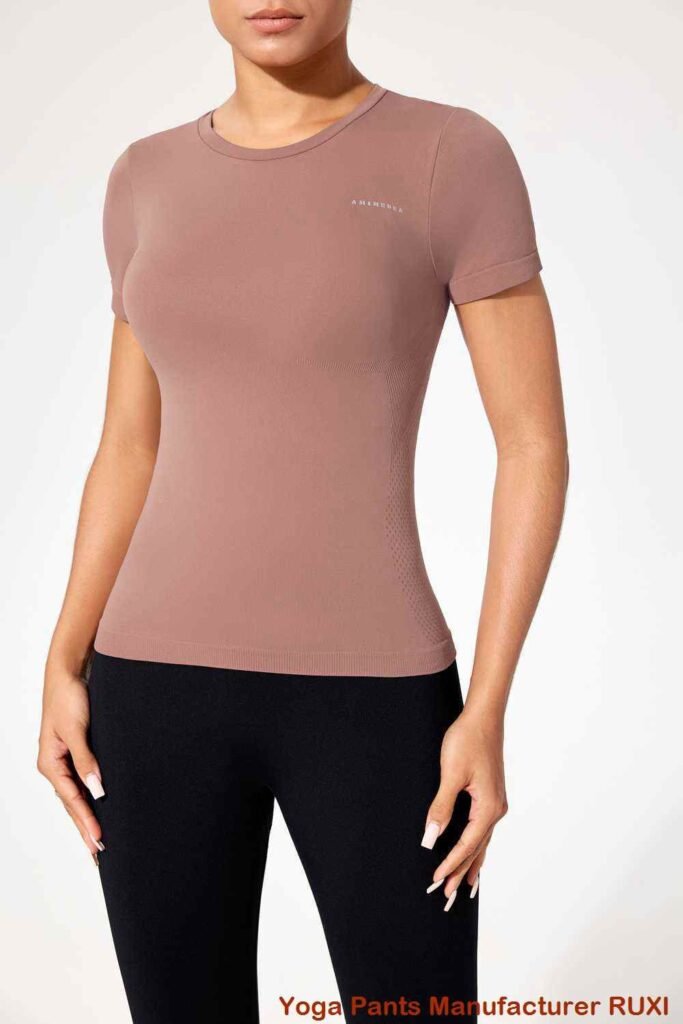 Beskurna Flare Leggings Snygg Bekväm Ruxi se83