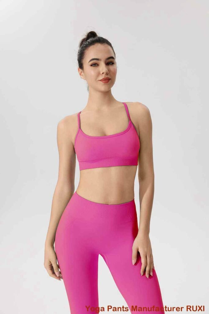 Fashionabla kvinnliga yogabyxor Ruxi se3655