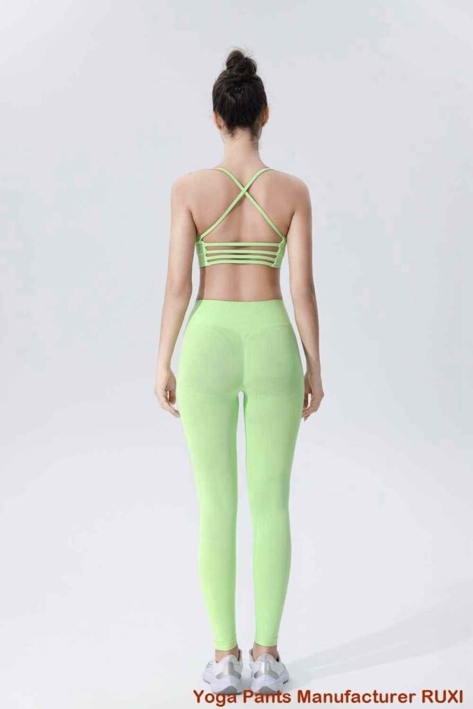 Rosa Vik över Yogabyxor Activewear för kvinnor Ruxi se129