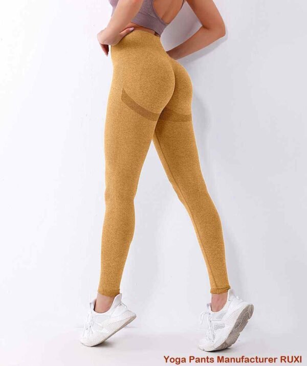 Control Top Yoga Byxor High Waist Compression Leggings