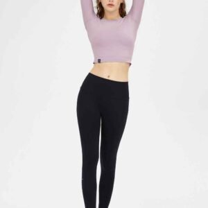 Seamless Gym Leggings med hög midja Ruxi se888