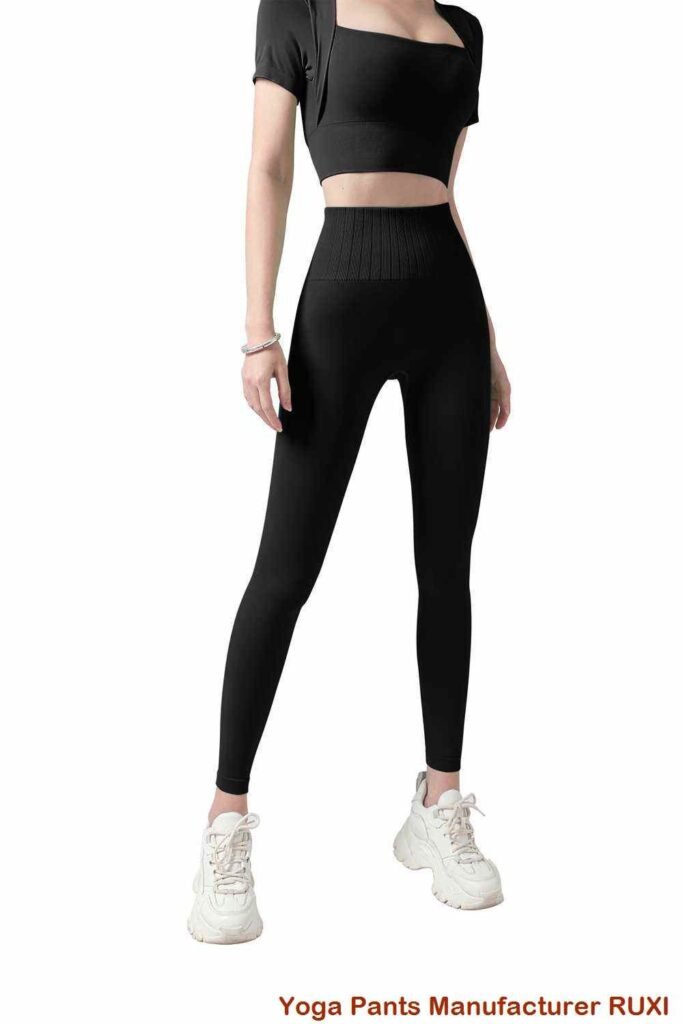 Yoga Crop Top Bekväm Snygg och andas Ruxi se543
