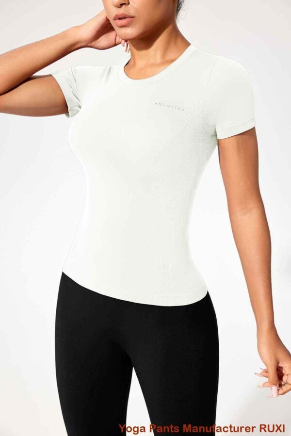 Svarta Gym Leggings med fickor Ruxi se392