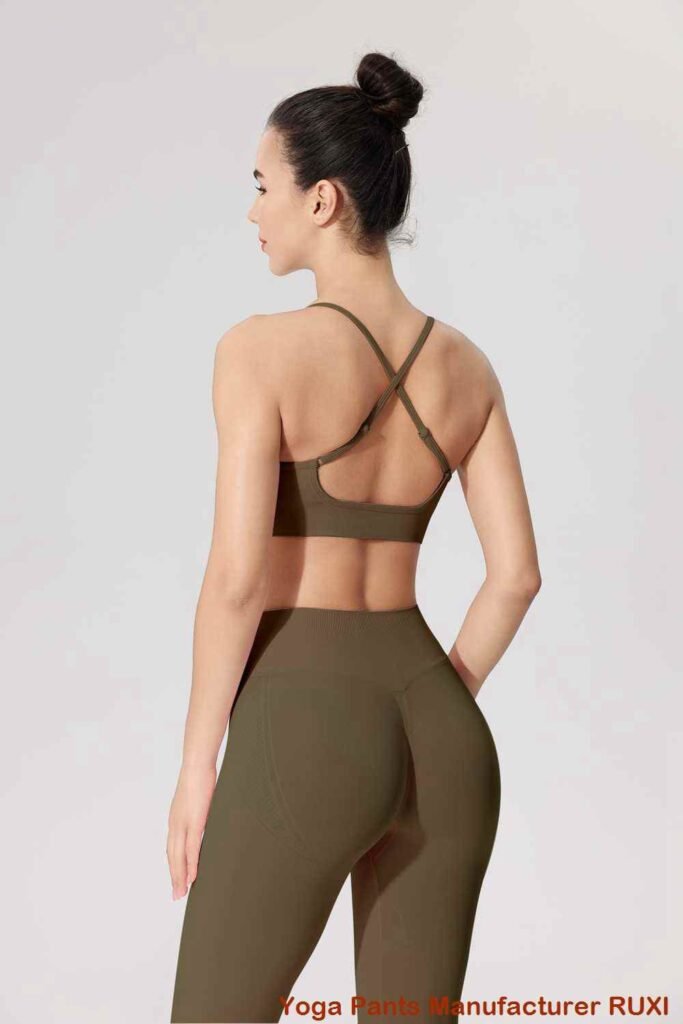 Korta yogabyxor för kvinnor Bekväma Snygg Ruxi se3563