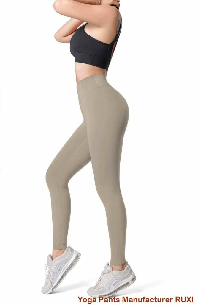 Ljusblå yogashorts för kvinnor Bekväma Snygg Ruxi se3564
