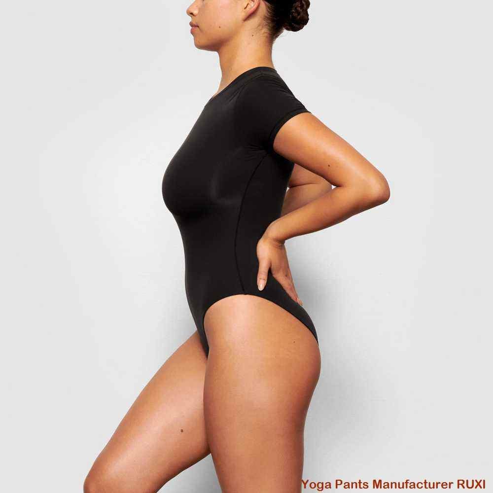 9 packs yogashorts för kvinnor med hög midja andas Ruxi