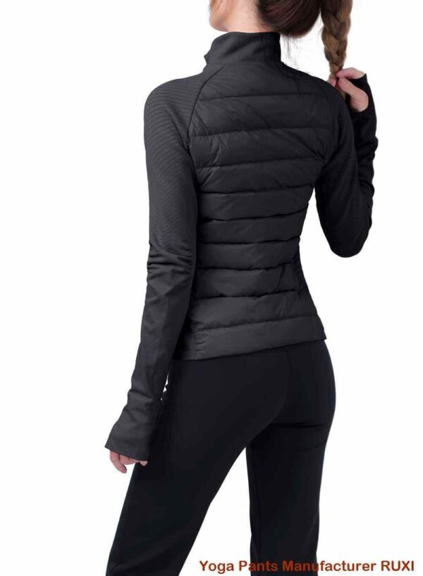 Svarta Magkontroll Leggings Slim Fit Ruxi se428